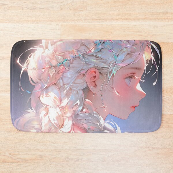 Item preview, Beautiful Ethereal Braided Anime Girl designed and sold by bubblegoth.