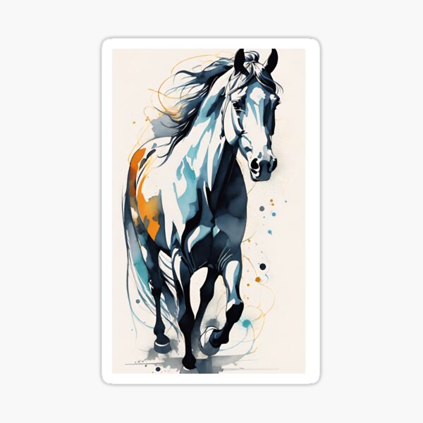 Item preview, Running horse  designed and sold by JLeonardoArt.