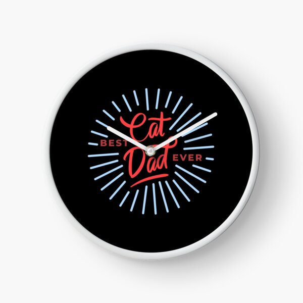 Item preview, Purrfect Love: 'Best Cat Dad Ever' Text Design Collection designed and sold by KINGWANI.