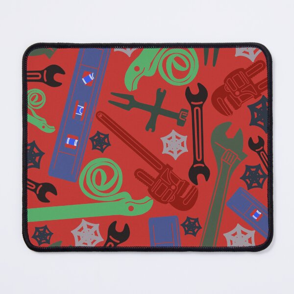 Item preview, Plumbing Tools Red and Green Background designed and sold by TheTradesStore.
