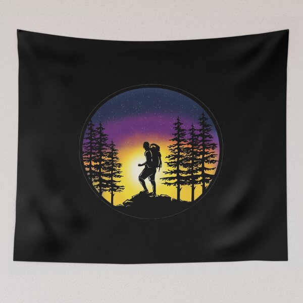 Item preview, Trailblazing Adventures: Hiker Design Collection designed and sold by KINGWANI.