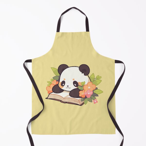 Item preview, Panda Reading A Book In Nature designed and sold by SweetClicks123.
