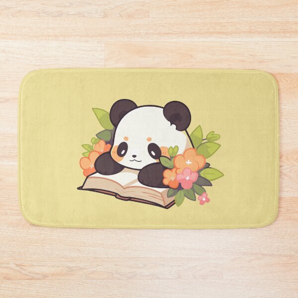 Item preview, Panda Reading A Book In Nature designed and sold by SweetClicks123.