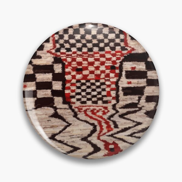 Item preview, Graffiti Gabbeh Antique Persian Rug Print designed and sold by Vicky Brago-Mitchell®.