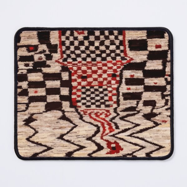 Item preview, Graffiti Gabbeh Antique Persian Rug Print designed and sold by Vicky Brago-Mitchell®.