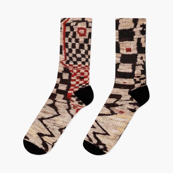 Item preview, Graffiti Gabbeh Antique Persian Rug Print designed and sold by Vicky Brago-Mitchell®.