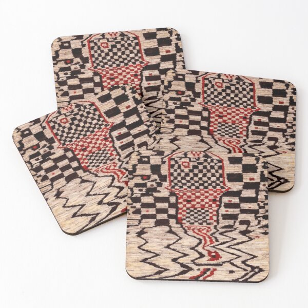Item preview, Graffiti Gabbeh Antique Persian Rug Print designed and sold by Vicky Brago-Mitchell®.