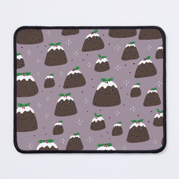 Item preview, Smiling Christmas Puddings Repeat Pattern designed and sold by illustrations by debs.