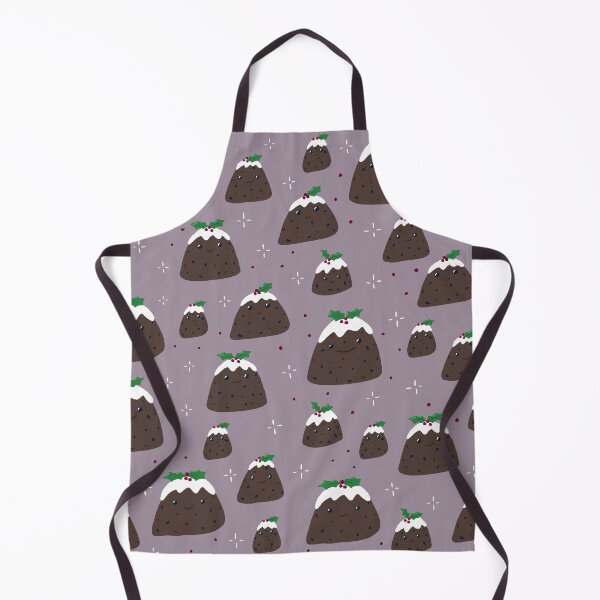 Item preview, Smiling Christmas Puddings Repeat Pattern designed and sold by illustrations by debs.