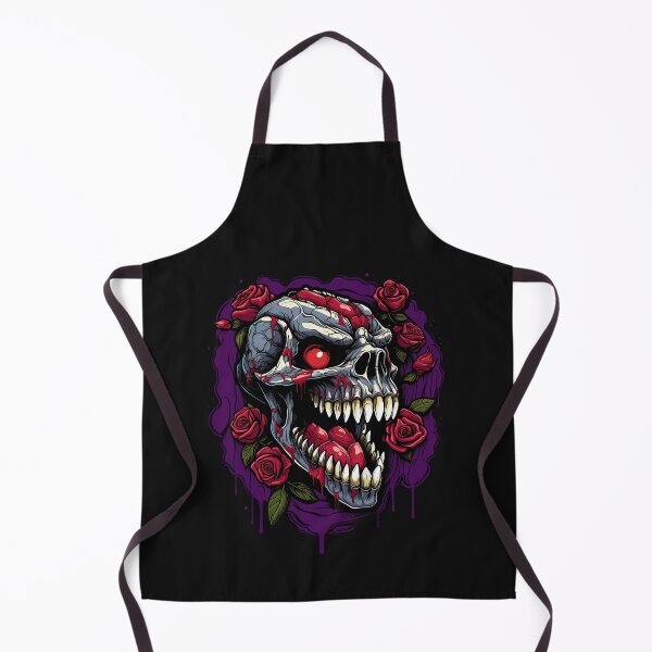Item preview, Crocodile Skull Patch with Roses designed and sold by Goku Creations.
