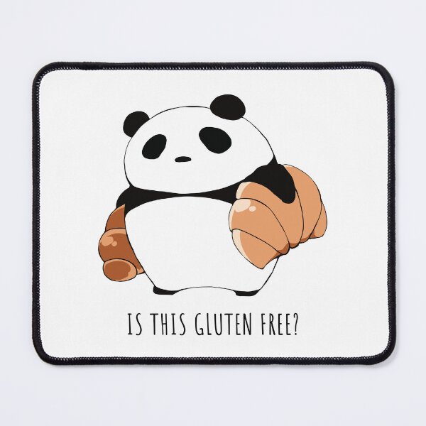 Item preview, Gluten Intolerant Panda designed and sold by chillaxcats.