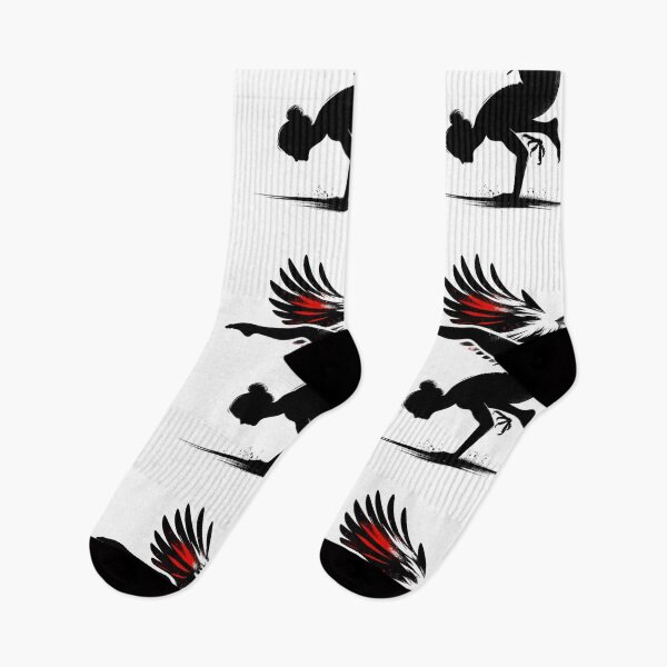 Item preview, Elegant Equilibrium - Yoga Crow Pose with Crow Silhouette designed and sold by figouraArtstic.