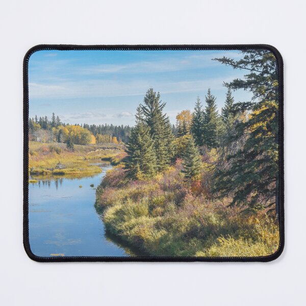 Item preview, River Through Autumn Forest in Alberta, Canada designed and sold by Amy Mitchell.