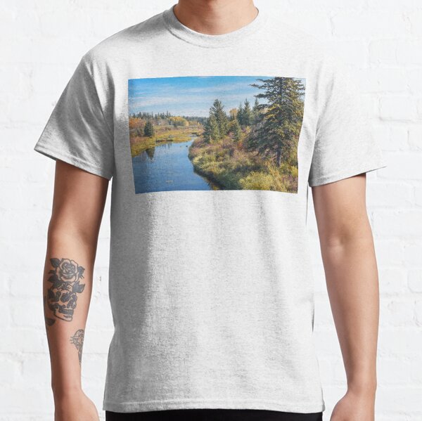 Item preview, River Through Autumn Forest in Alberta, Canada designed and sold by Amy Mitchell.