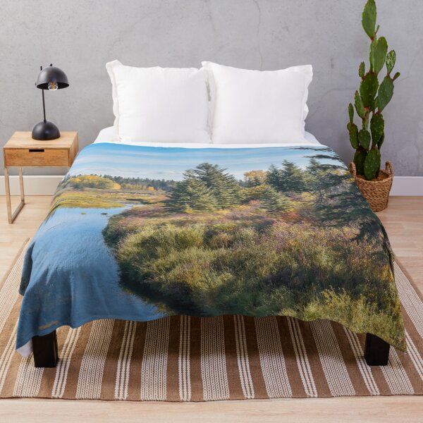 Item preview, River Through Autumn Forest in Alberta, Canada designed and sold by Amy Mitchell.