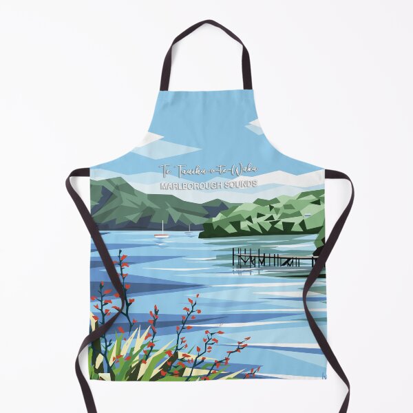 Item preview, Te Tauihu-o-te-Waka Marlborough Sounds, Aotearoa, NZ designed and sold by Art by Ira.