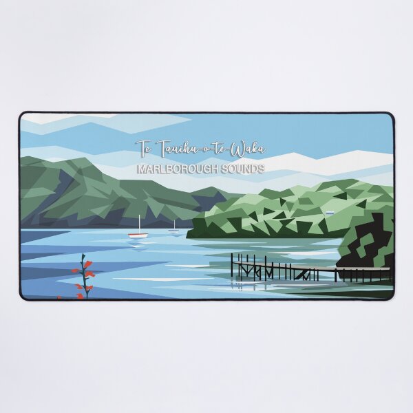 Item preview, Te Tauihu-o-te-Waka Marlborough Sounds, Aotearoa, NZ designed and sold by Ira Mitchell.