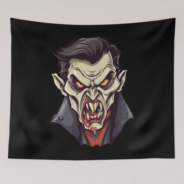 Item preview, A scary Halloween vampire - Dracula Style designed and sold by Good Candy.