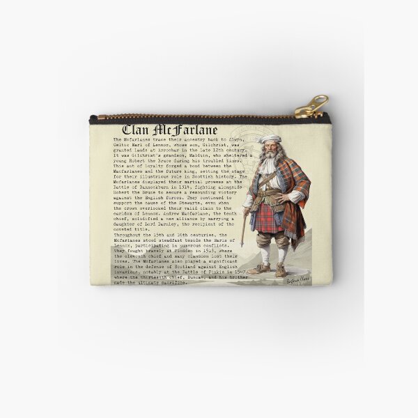 Item preview, McFarlane Scottish Clan History  designed and sold by BagTown Clans.