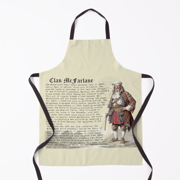 Item preview, McFarlane Scottish Clan History  designed and sold by BagTown Clans.