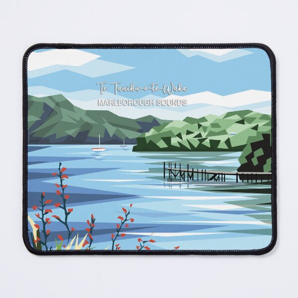 Item preview, Te Tauihu-o-te-Waka Marlborough Sounds, Aotearoa, NZ designed and sold by Ira Mitchell.