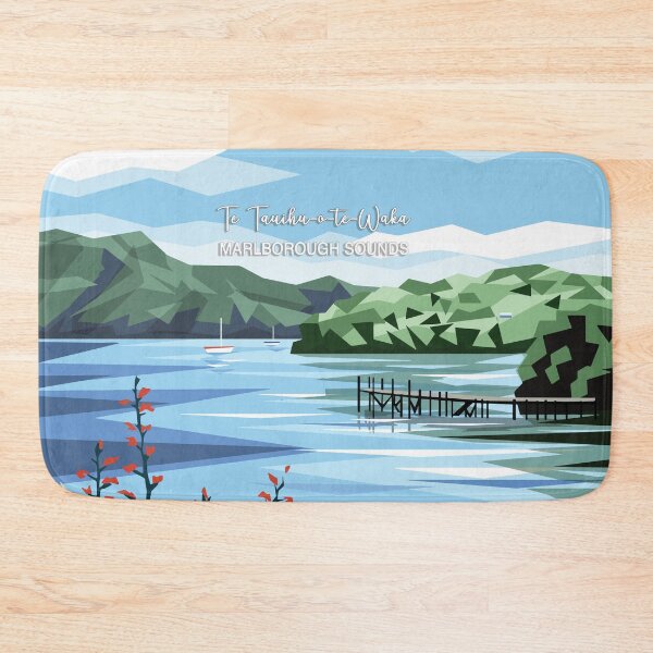 Item preview, Te Tauihu-o-te-Waka Marlborough Sounds, Aotearoa, NZ designed and sold by Art by Ira.