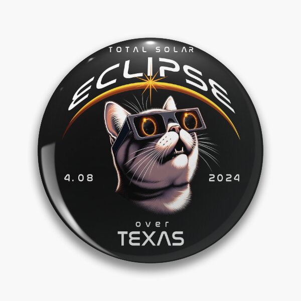 Item preview, Solar Eclipse Over Texas, A Siamese Cat wearing sunglasses looking up at the Total Solar Eclipse, Animal Eclipse Viewing Pawty 2024 designed and sold by jeyel7.