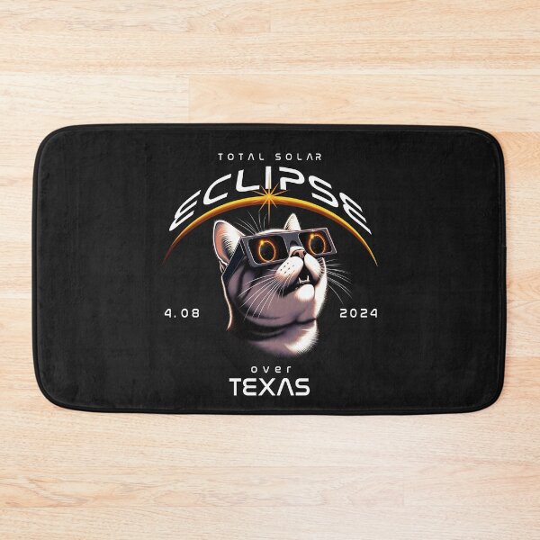 Item preview, Solar Eclipse Over Texas, A Siamese Cat wearing sunglasses looking up at the Total Solar Eclipse, Animal Eclipse Viewing Pawty 2024 designed and sold by jeyel7.