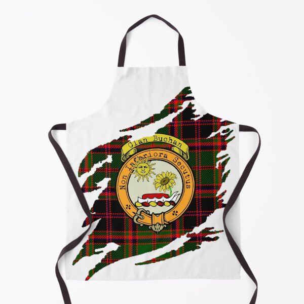 Item preview, Buchan Clan Crest Scottish Surname Tartan designed and sold by BagTown Clans.