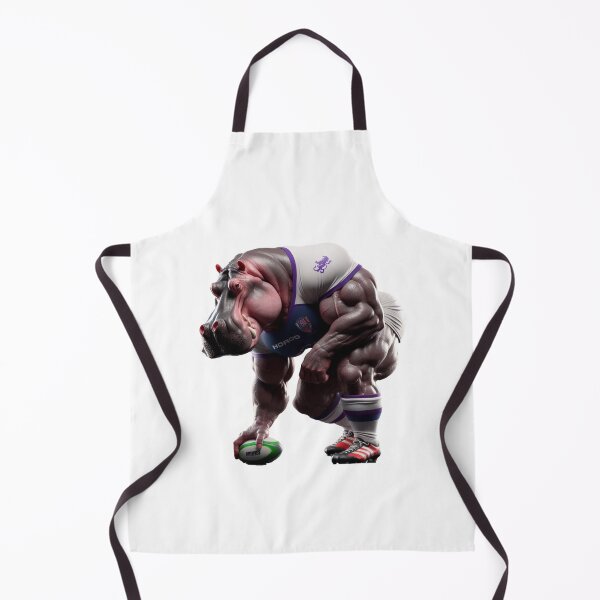 Item preview, Hippo Rugby Player designed and sold by SpendieSellers.