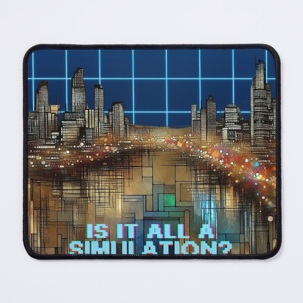 Item preview, Do We Live in a Simulation? - Digital City designed and sold by HausKatz.