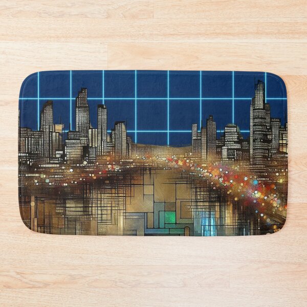 Item preview, Do We Live in a Simulation? - Digital City designed and sold by HausKatz.
