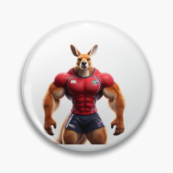 Item preview, Kangaroo Rugby Player designed and sold by SpendieSellers.