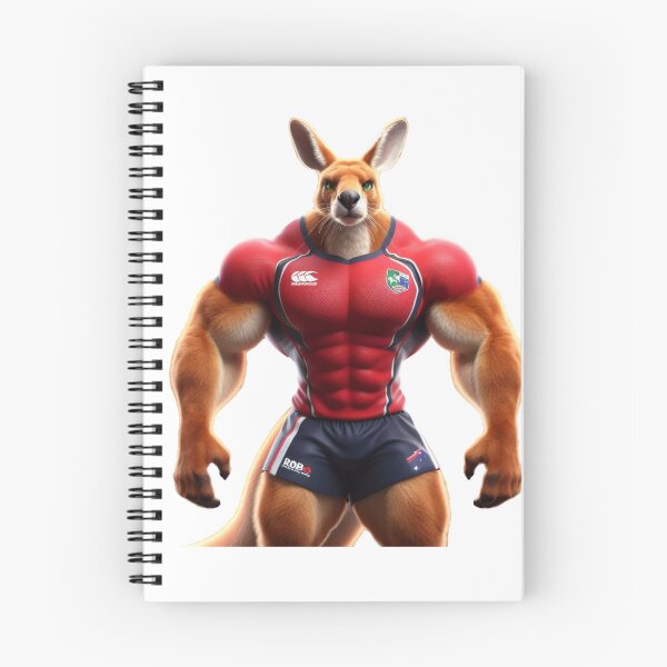 Item preview, Kangaroo Rugby Player designed and sold by SpendieSellers.