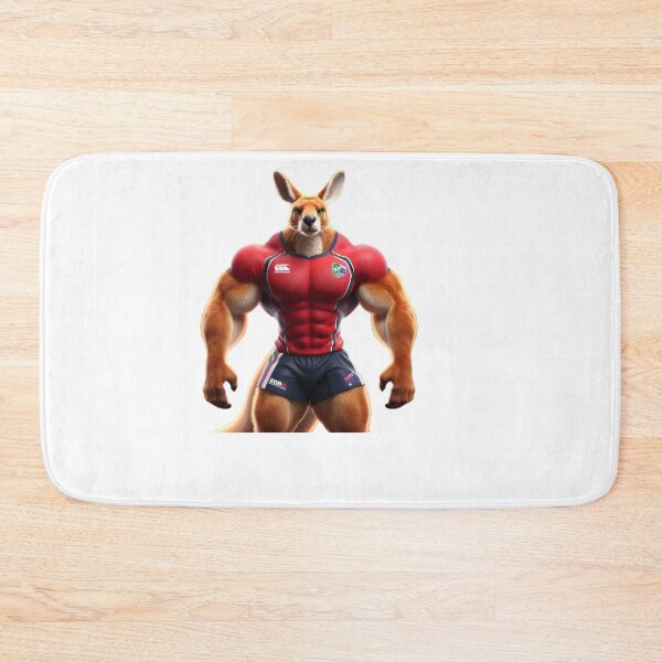 Item preview, Kangaroo Rugby Player designed and sold by SpendieSellers.