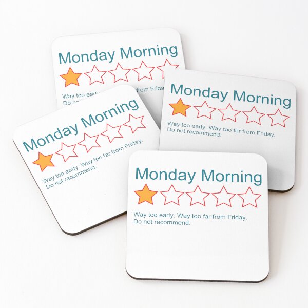 Item preview, 1-Star: Monday Morning designed and sold by LethalChicken.