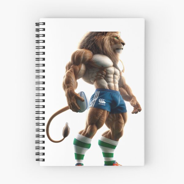 Item preview, Lion Rugby Player designed and sold by SpendieSellers.