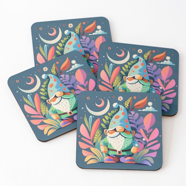 Item preview, Colorful Gnome: Chromatic Pastel Fantasy Forest designed and sold by DragonRealms.