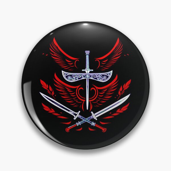 Item preview, Sword Wings Red designed and sold by ephemerandom.