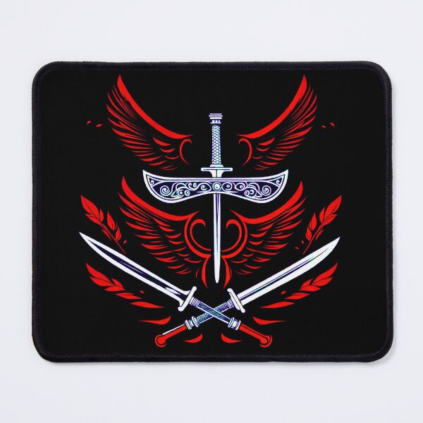 Item preview, Sword Wings Red designed and sold by ephemerandom.