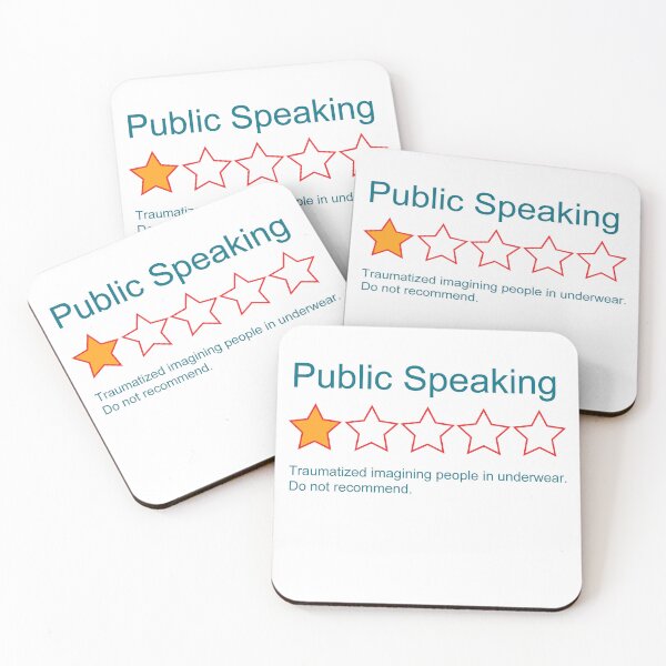 Item preview, 1-Star: Public Speaking designed and sold by LethalChicken.