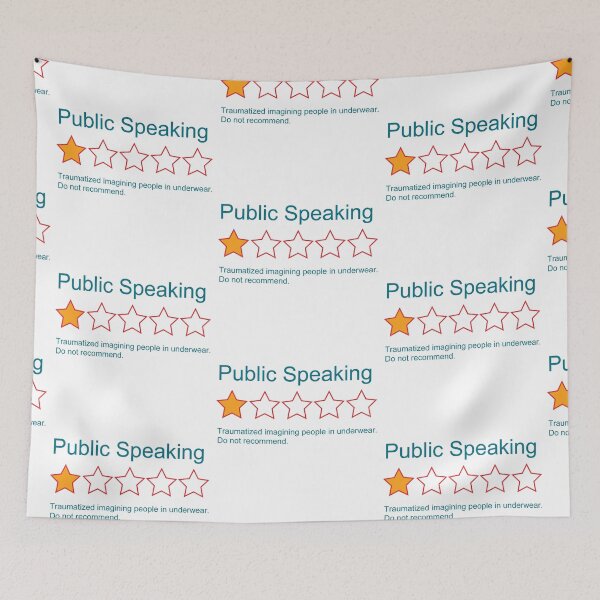Item preview, 1-Star: Public Speaking designed and sold by LethalChicken.