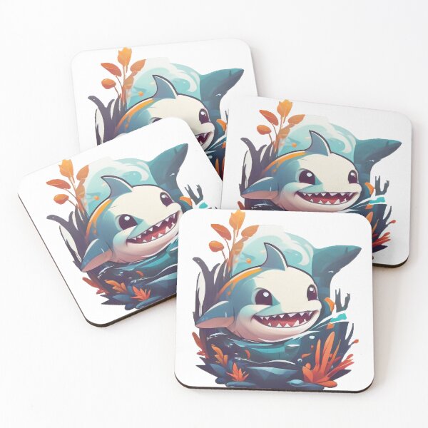 Item preview, Cute adorable shark designed and sold by HawiseRosso.