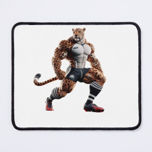 Item preview, Leopard Rugby Player designed and sold by SpendieSellers.