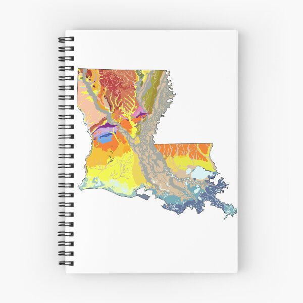 Item preview, Geological Map of Louisiana designed and sold by SABriggs.
