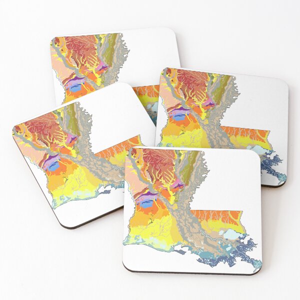 Item preview, Geological Map of Louisiana designed and sold by SABriggs.