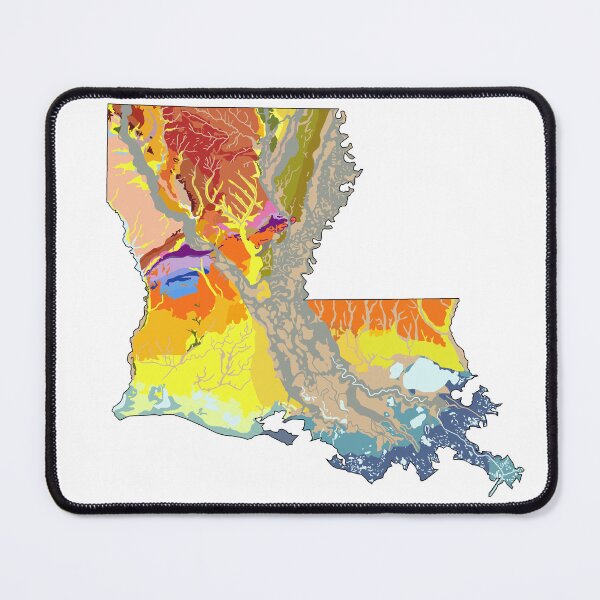 Item preview, Geological Map of Louisiana designed and sold by SABriggs.