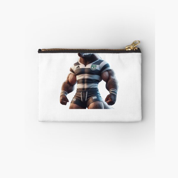 Item preview, Honeybadger Rugby Player designed and sold by SpendieSellers.