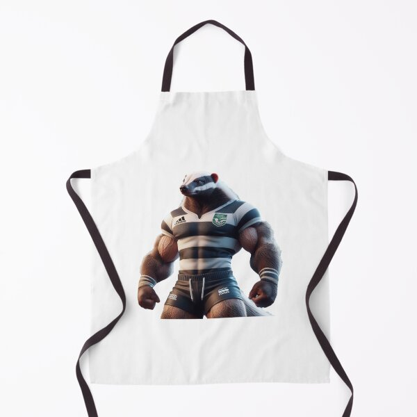 Item preview, Honeybadger Rugby Player designed and sold by SpendieSellers.