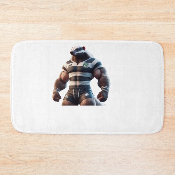 Item preview, Honeybadger Rugby Player designed and sold by SpendieSellers.